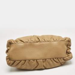 Gucci Tan Leather Abbey D-Ring Shoulder Bag