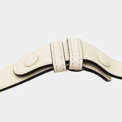 Gucci White Mini Leather Blondie Shoulder Bag