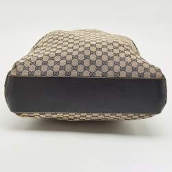 Gucci Blue/Beige GG Canvas Vertical Shopper Tote