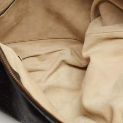 Gucci Black Leather 1973 Hobo