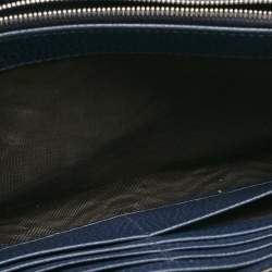 Pre Owned Gucci Navy Blue Leather Mini Dionysus Wallet On Chain