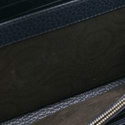 Pre Owned Gucci Navy Blue Leather Mini Dionysus Wallet On Chain