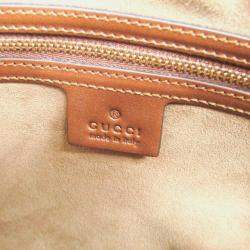 Gucci Beige Brown GG Supreme Tote Bag