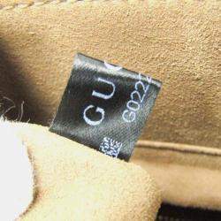 Gucci Beige Brown GG Supreme Tote Bag