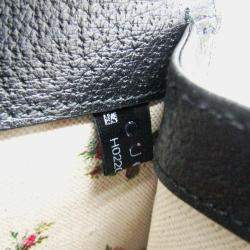 Gucci Black Leather Dionysus Flower Shoulder Bag