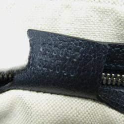 Gucci Blue Dark Navy GG Canvas Leather Waist Bag