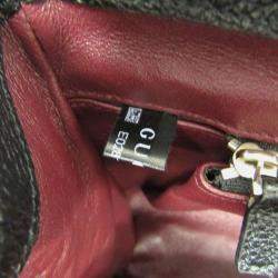 Gucci Black Leather Zumi Shoulder Bag