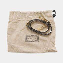 Gucci Ivory Leather Interlocking G Heart Shoulder Bag