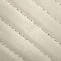 Gucci Ivory Leather Interlocking G Heart Shoulder Bag