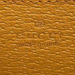 Gucci Beige Yellow Raffia Leather Horsebit Shoulder Bag