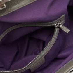 Gucci Multicolor Velvet and Leather Horsebit Treasure Small Boston Bag