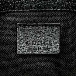 Gucci Black Psychedelic GG Supreme Belt Bag