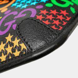 Gucci Black Psychedelic GG Supreme Belt Bag