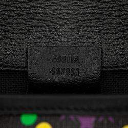 Gucci Black Psychedelic GG Supreme Belt Bag