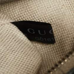 Gucci Metallic Guccissima Patent Leather Large Emily Chain Shoulder Bag