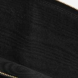 Gucci Black Microguccissima Leather Flap Crossbody Bag