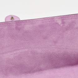 Gucci Pink Suede Medium Patched Embellished Dionysus Shoulder Bag