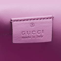 Gucci Pink Suede Medium Patched Embellished Dionysus Shoulder Bag