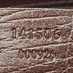 Gucci Brown/Beige GG Canvas and Leather Hasler Messenger Bag