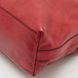 Gucci Red Leather Miss GG Hobo