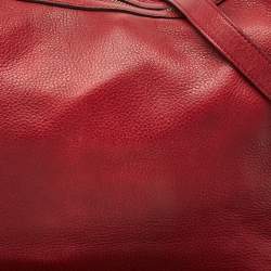 Gucci Red Leather Miss GG Hobo