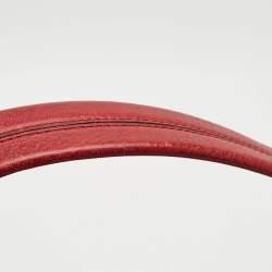Gucci Red Leather Miss GG Hobo