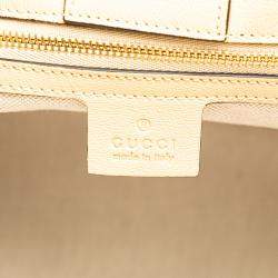 Gucci Beige Medium Leather Horsebit 1955 Tote
