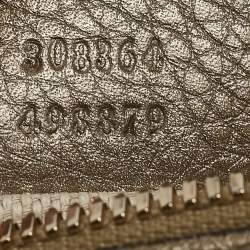 Gucci Metallic Leather Soho Disco Camera Crossbody Bag