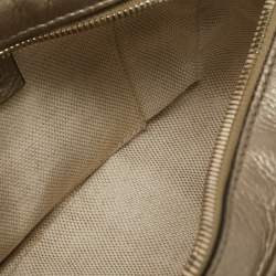 Gucci Metallic Leather Soho Disco Camera Crossbody Bag