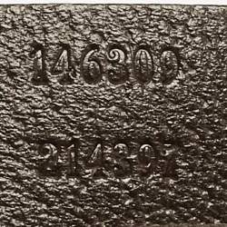 Pre Owned Gucci Beige GG Canvas Web Flat Messenger Bag