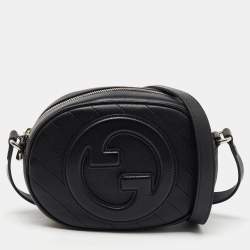 Gucci Black Leather Blondie Mini Shoulder Bag