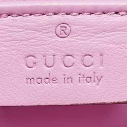 Gucci Pink Suede Medium Patched Embellished Dionysus Shoulder Bag