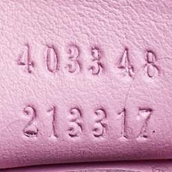 Gucci Pink Suede Medium Patched Embellished Dionysus Shoulder Bag