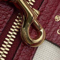 Gucci Brown and Red Mini GG Supreme Canvas and Leather Doraemon Tote Bag