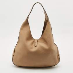  Gucci Beige Soft Leather Large Jackie Hobo