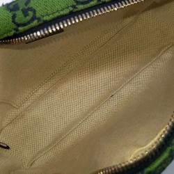 Gucci Green Fabric Marmont Crossbody Bag