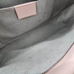 Gucci Pink Leather Marmont Crossbody Bag 
