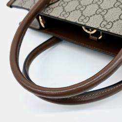 Gucci Beige Canvas GG small tote bag