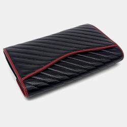 Gucci Black Leather Marmont Clutch