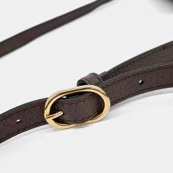 Gucci Brown Coated Canvas and Leather Ophidia Mini GG Shoulder Bag
