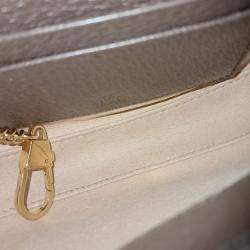Gucci Brown Coated Canvas and Leather Ophidia Mini GG Shoulder Bag