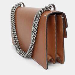 Gucci Brown Leather Dionysus Chain Shoulder Bag