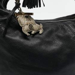 Gucci Black Leather Sienna Hobo