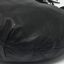 Gucci Black Leather Sienna Hobo
