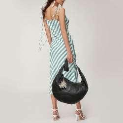 Gucci Black Leather Sienna Hobo