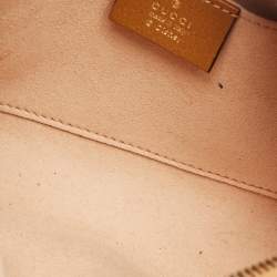 مملوكة مسبقًا Gucci x Disney Brown GG Supreme Canvas and Leather Mickey Mouse Camera Crossbody Bag