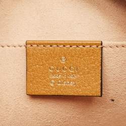 مملوكة مسبقًا Gucci x Disney Brown GG Supreme Canvas and Leather Mickey Mouse Camera Crossbody Bag