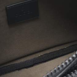Pre Owned Gucci Beige/Black GG Supreme Canvas Belt Bag