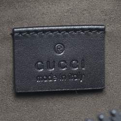 Pre Owned Gucci Beige/Black GG Supreme Canvas Belt Bag