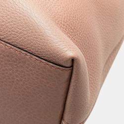Gucci Pink Medium Leather Soho Chain Tote